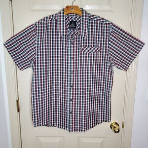 prAna Arrow Slim Button Down Shirt Size XXL